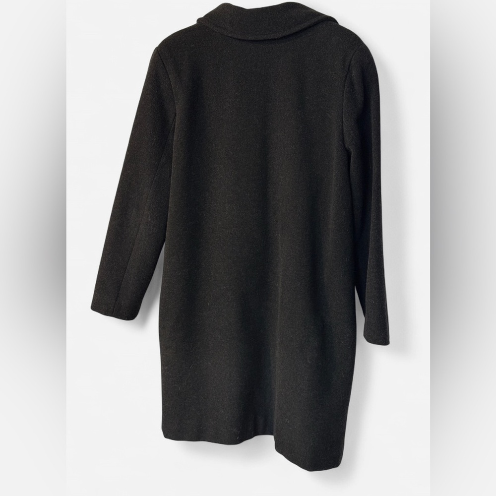 Pendleton Black Wool Coat with Classic Collar - image 2